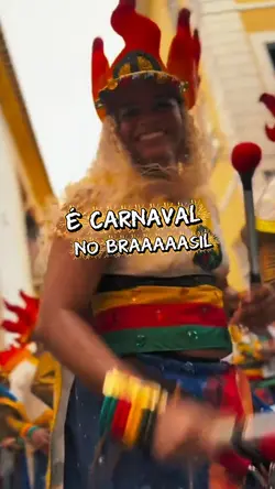 É CARNAVAL NO BRASIL