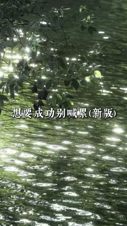 想要成功别喊累（新版).