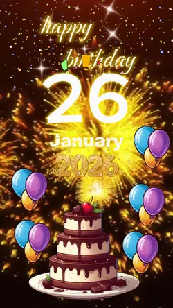 hbd 26 january