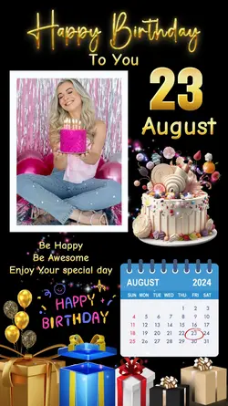 HBD 23 AUGUST 2024
