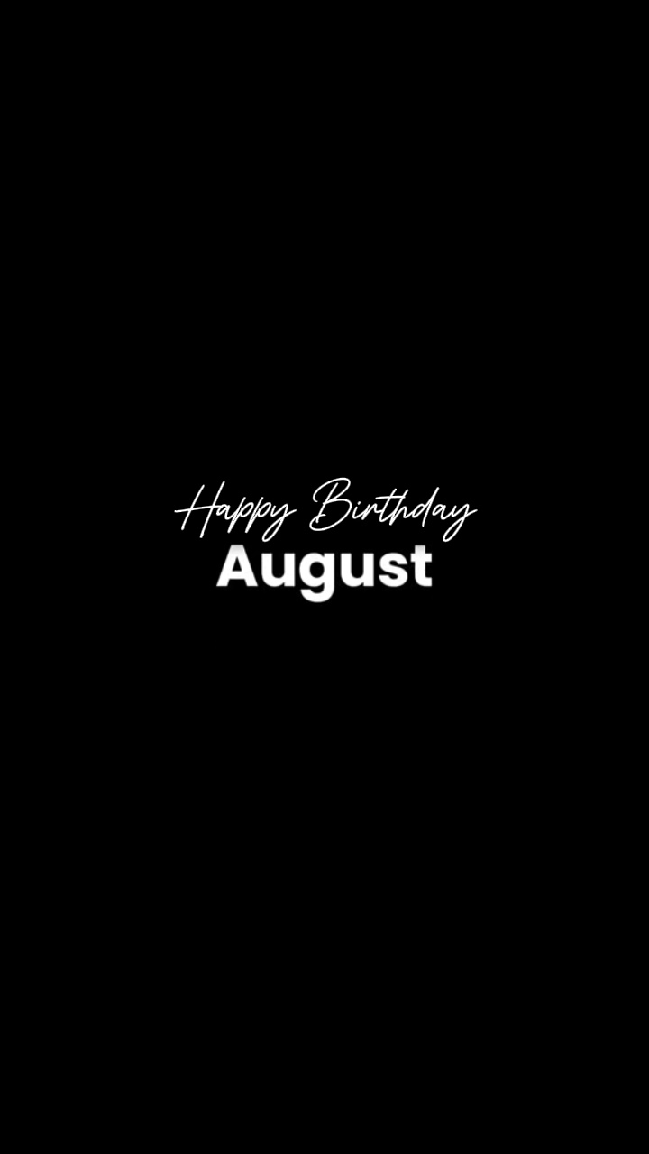 august birthday dump