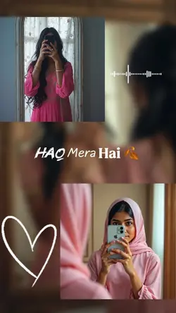 Haq mera hai…