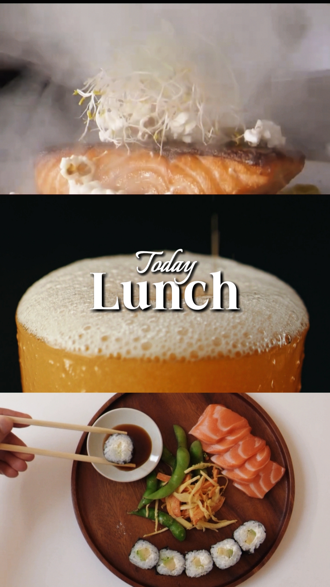 ALMOÇO DE HOJE