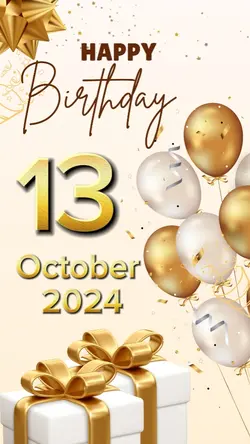 HBD 13 October 
