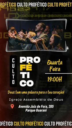 CULTO PROFÉTICO!
