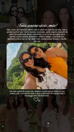 aniversário mãe