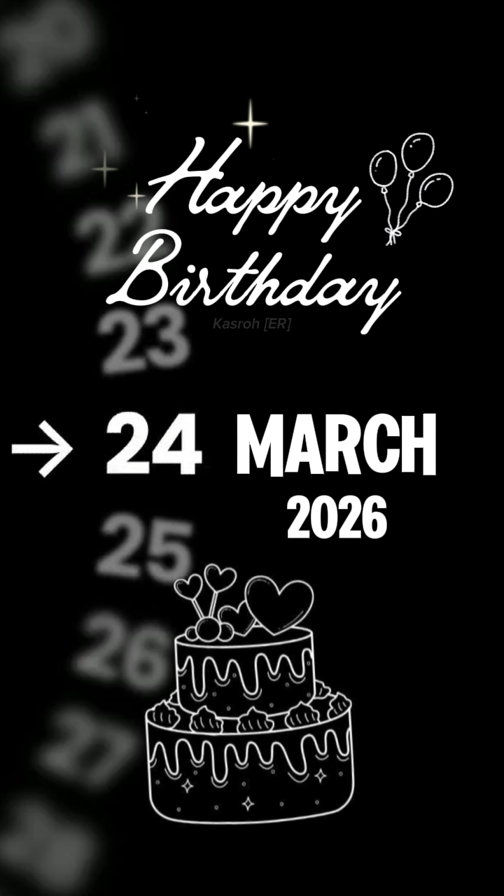 ULANG TAHUN 24 MARET