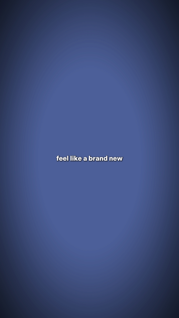 feel like a brandnew