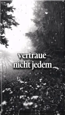 Vertraue nicht jedem