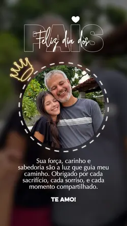 Feliz dia dos Pais