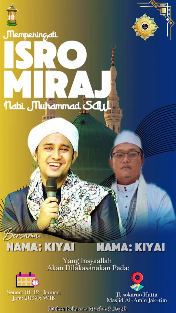 UNDANGAN ISRO MIRAJ