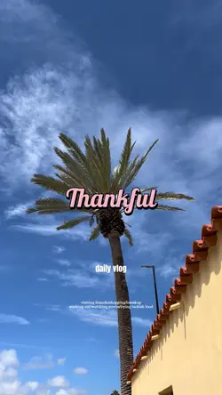 Thankful.