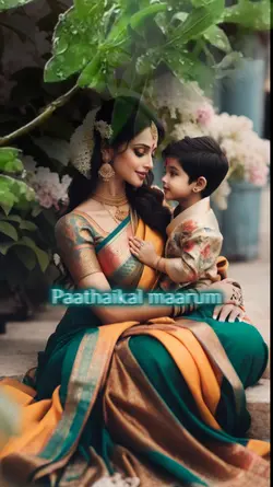 mom and son