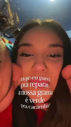 é verde pra caramba