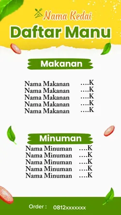 Daftar Menu