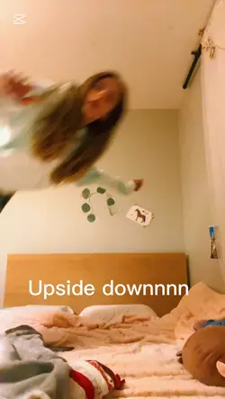 Upside down