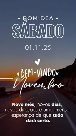 Bem-vindo Novembro 