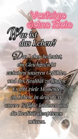 Verfolge deine Ziele
