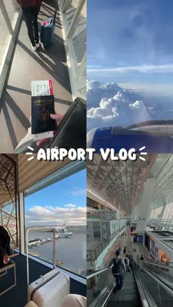 Airport vlog