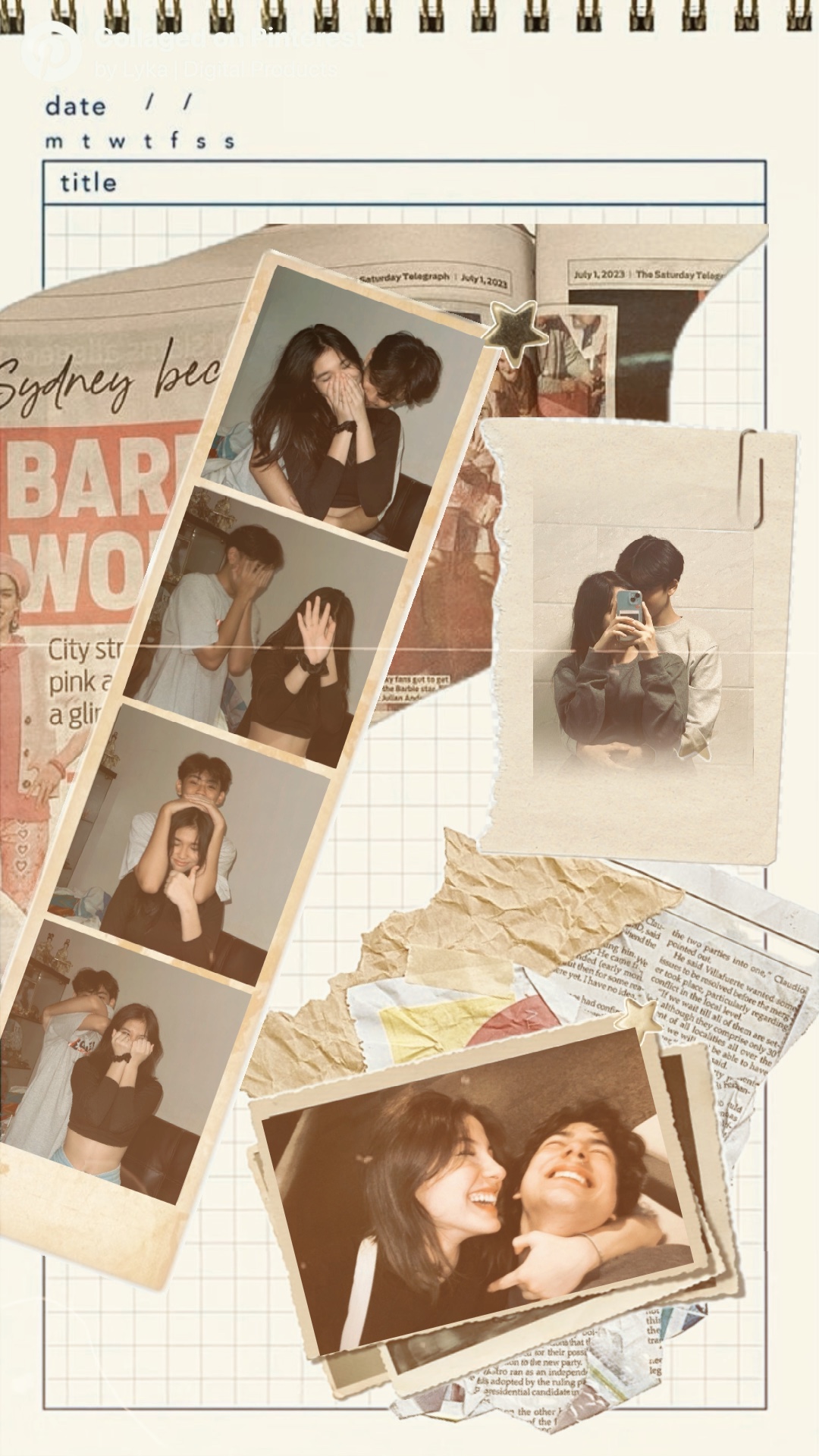 Larawan ng couple collage