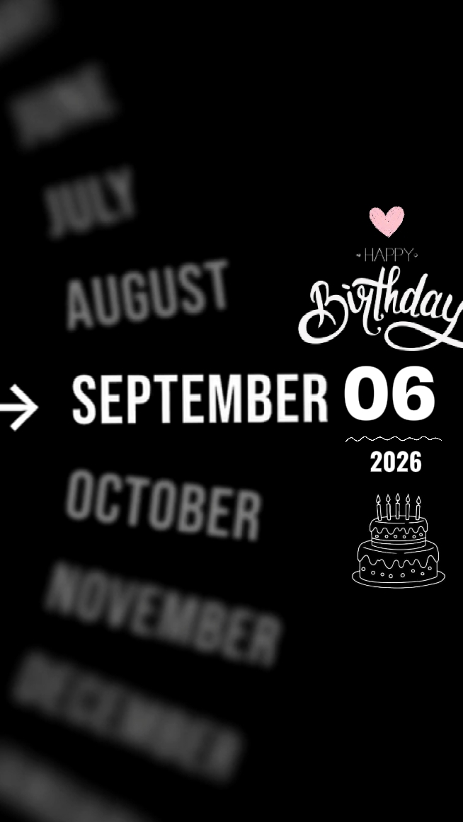birthday 06 sept