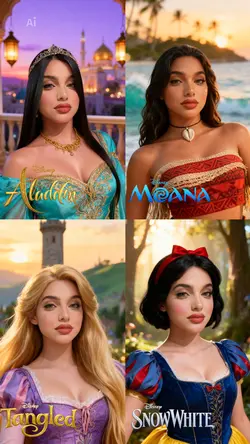 4 Princess Disney