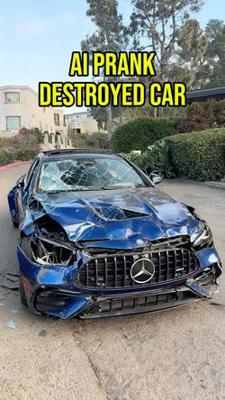 Destroyed Car Prank