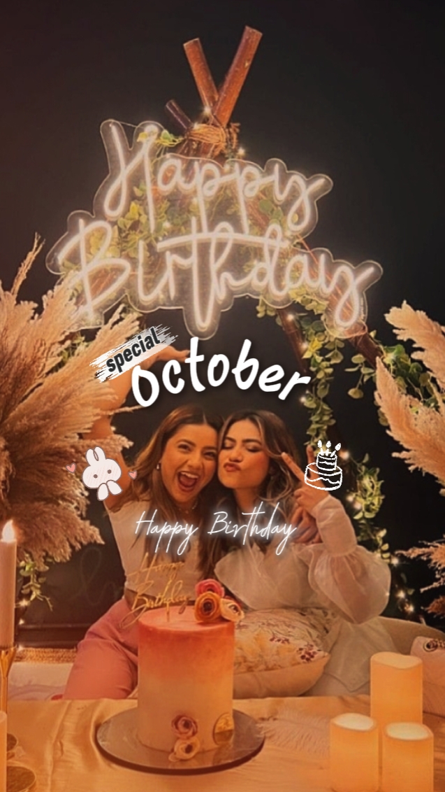 ANIVERSÁRIO DE OUTUBRO 