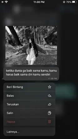 kamu harus baik sama