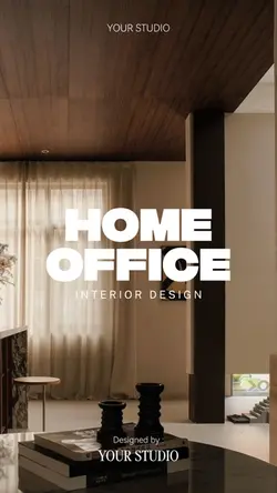 Home office interior