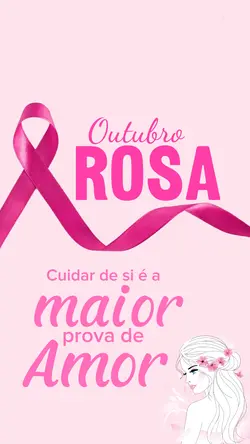 Outubro rosa.