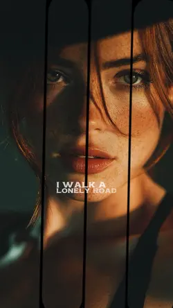 I walk alone
