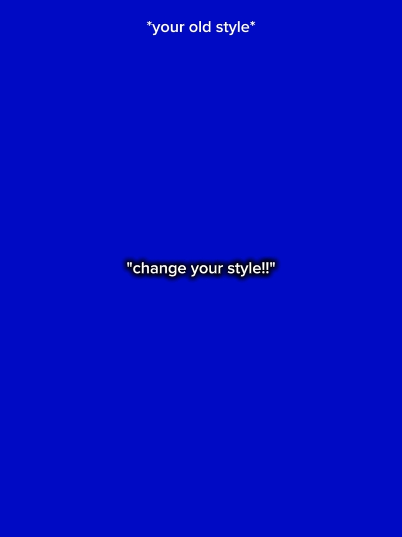 Changez votre style