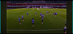 Réal Madrid training