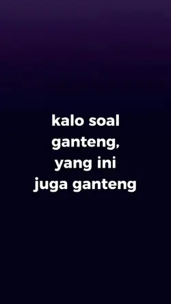 Kalo Soal Ganteng