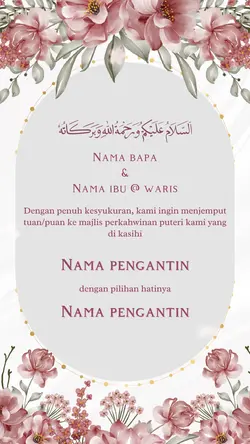 Kad kahwin nikah