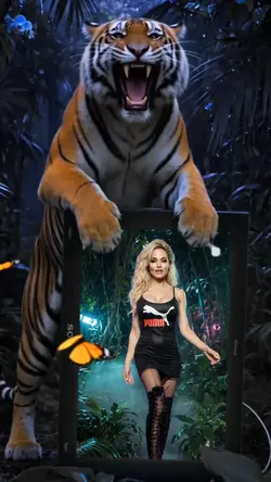 Tiger viral video