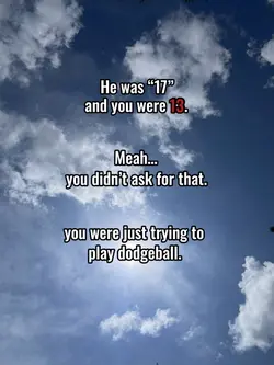 I DIDNT ASK FOR THAT