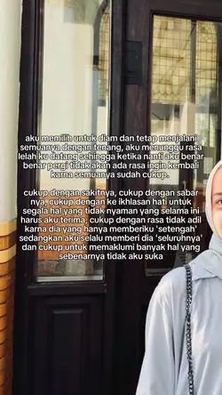 aku memilih diam