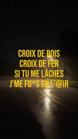 Croix de bois