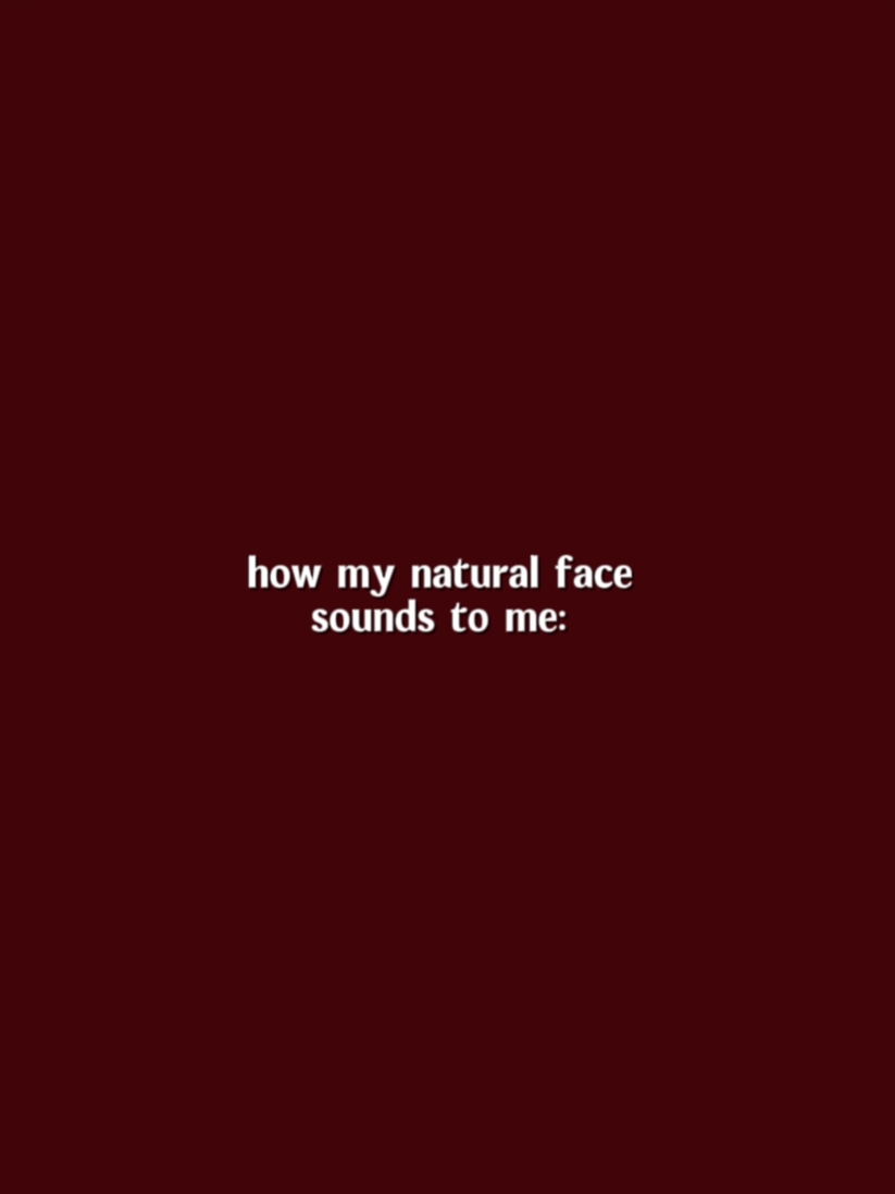 visage naturel