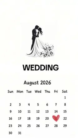 wedding 21 august