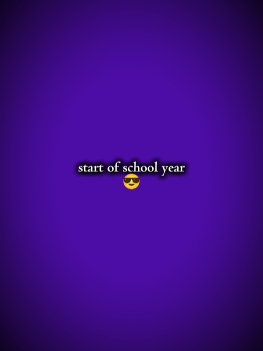 Beginn des Schuljahres