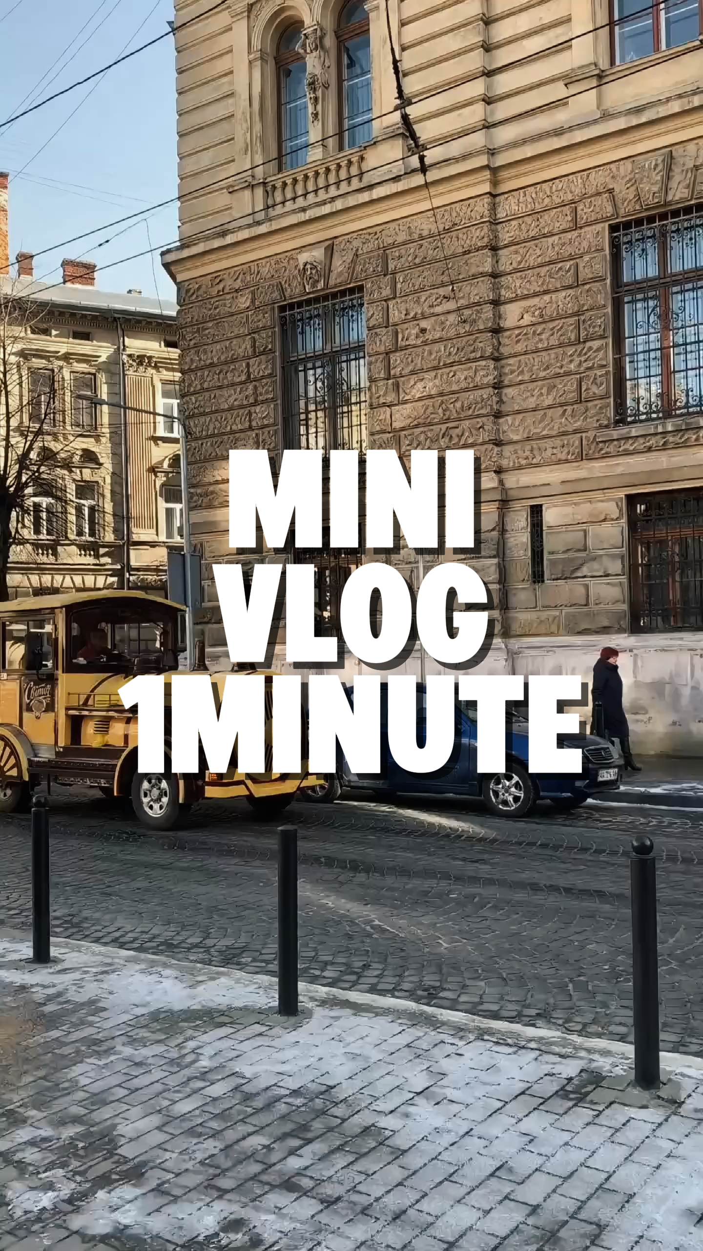 Vlog de 1 minuto 