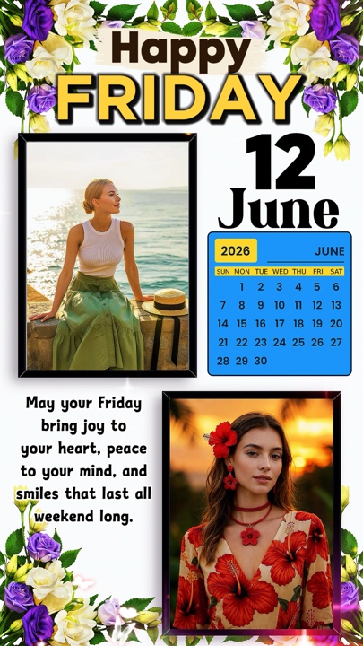Friday 12 june 2026