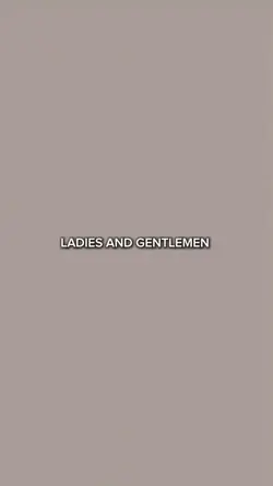 ladies and gentlemen