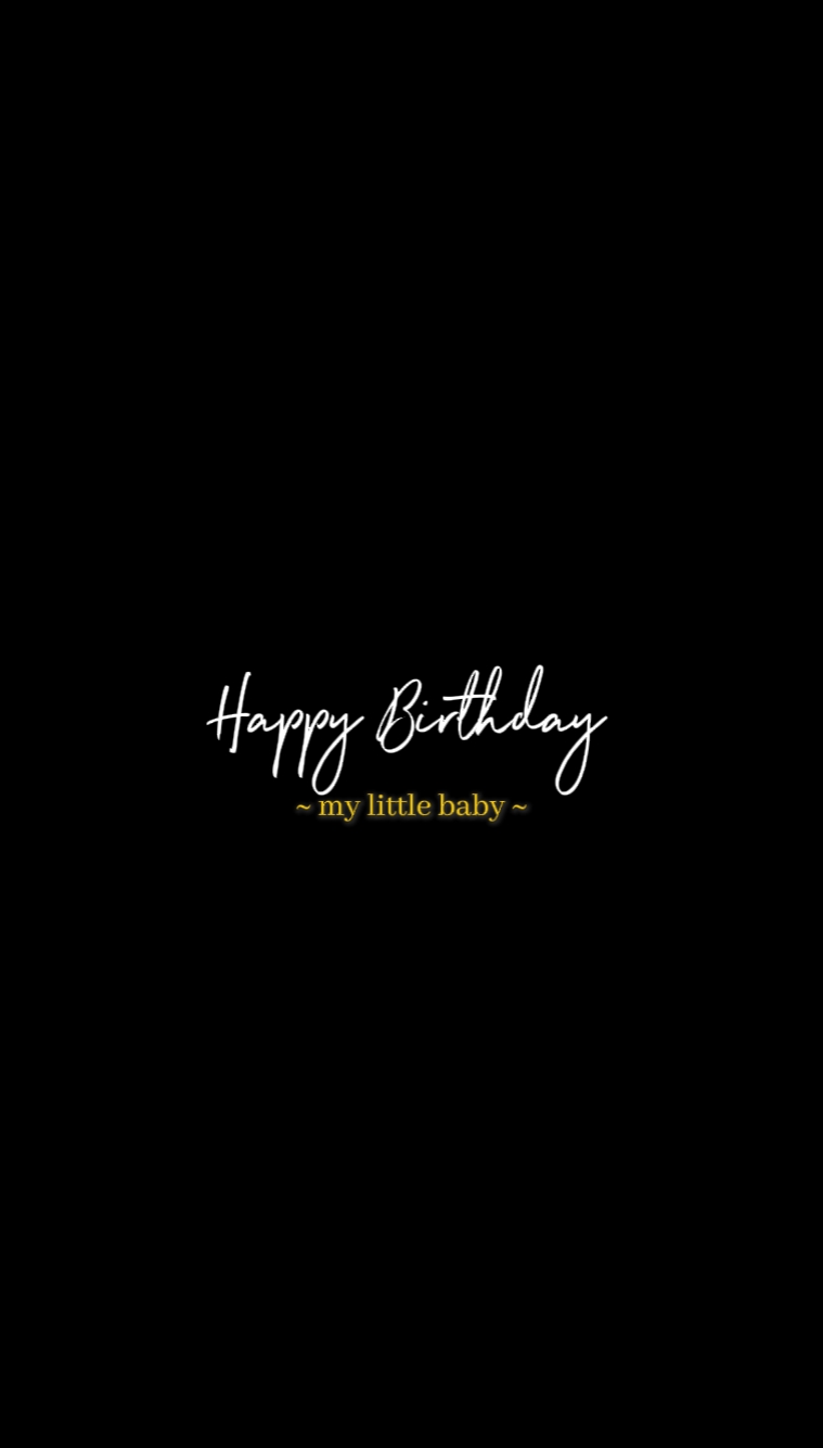happybirthday baby