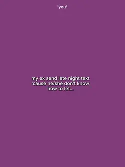 MyExSndLateNightText