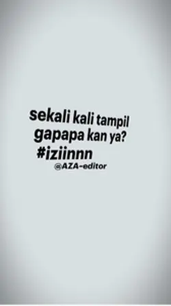 Sekali kali tampil