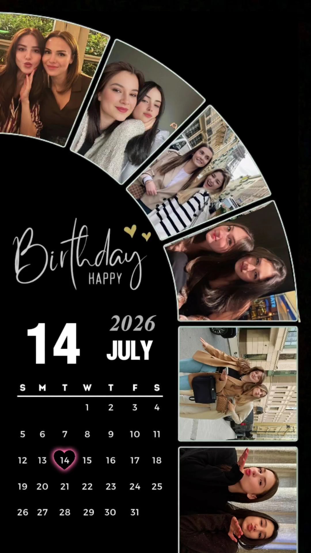 Birthday 14 July